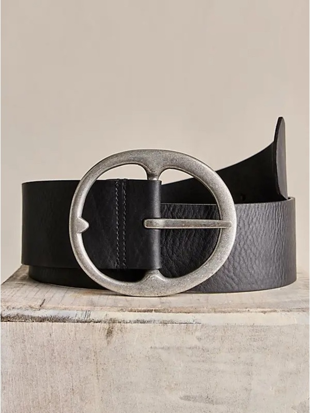 Free People We The Free S/M Brando Hip Belt. NWT. Black